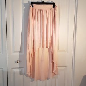 High low skirt